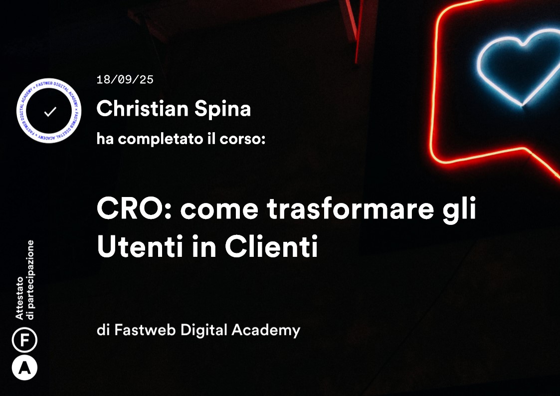 CRO: come trasformare gli Utenti in Clienti